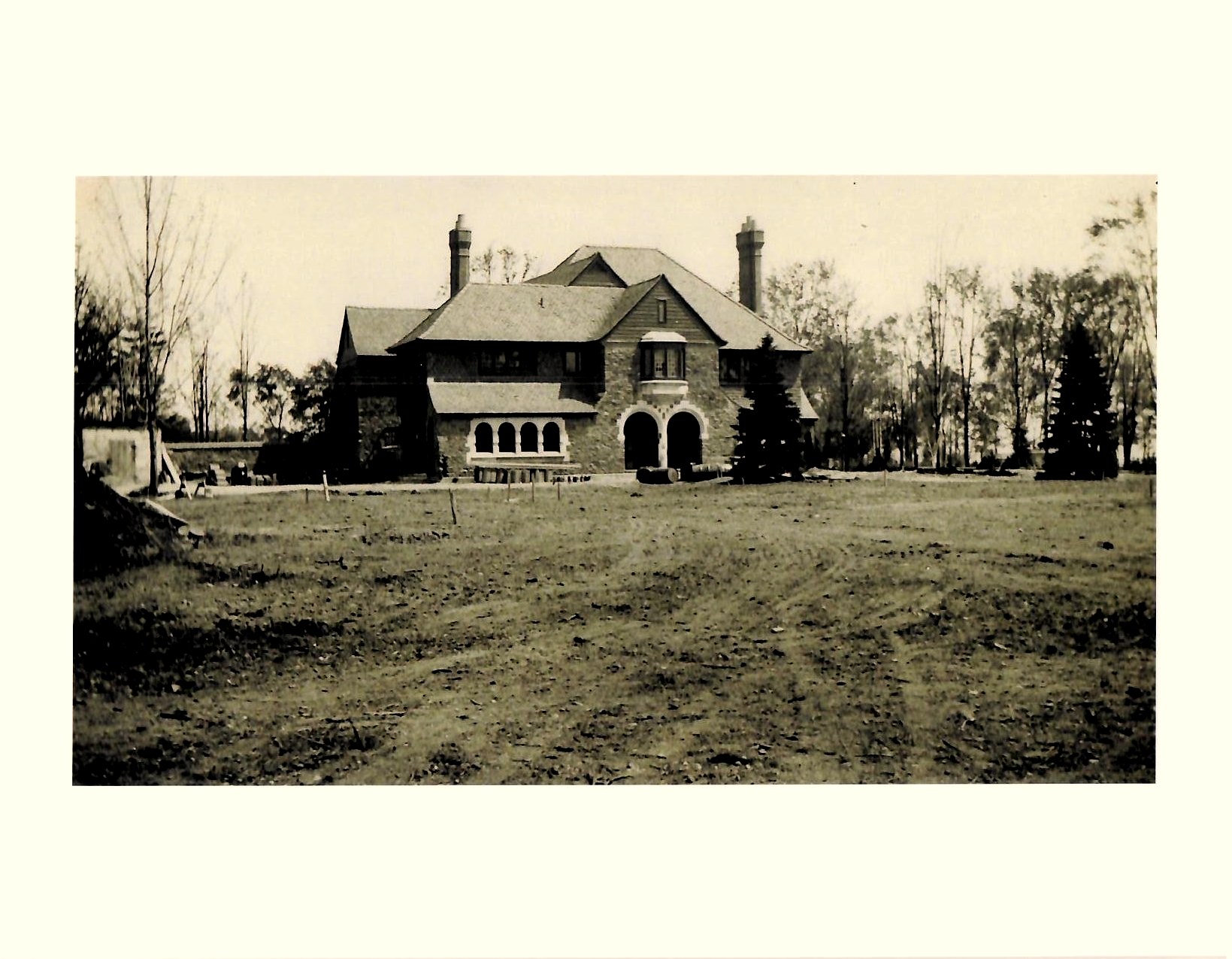 The Selden House, photographed shortly after completion